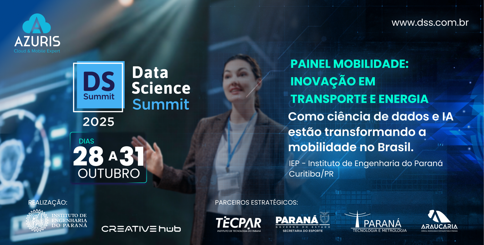 Habitat Senai apresenta painel sobre Mobilidade Inteligente no Data Science Summit 2025