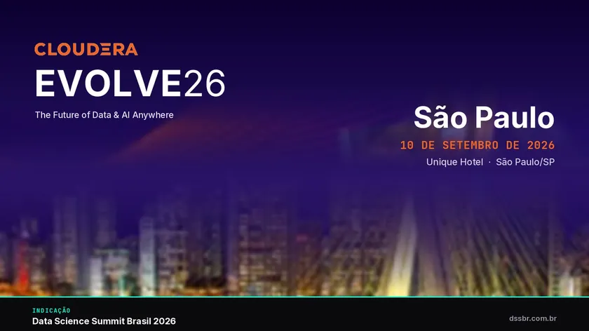 Cloudera leva o EVOLVE26 a São Paulo em 10 de setembro