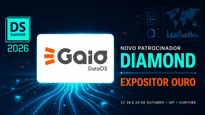 Gaio DataOS é Patrocinadora Diamond do DSSBR 2026