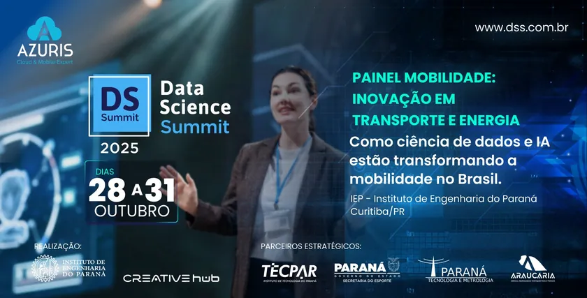 Habitat Senai apresenta painel sobre Mobilidade Inteligente no Data Science Summit 2025