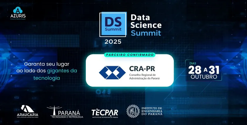 CRA-PR e Data Science Summit Brasil 2025 firmam parceria estratégica para impulsionar inovação em gestão e tecnologia