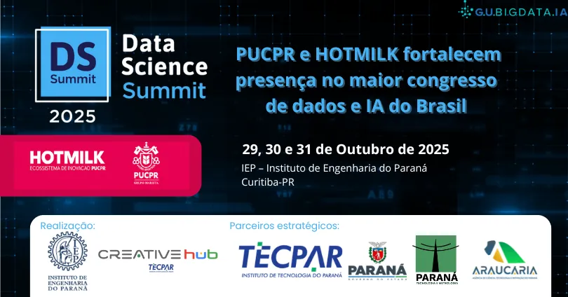 Data Science Summit 2025 firma parceria estratégica com a Hotmilk para impulsionar inovação e empreendedorismo
