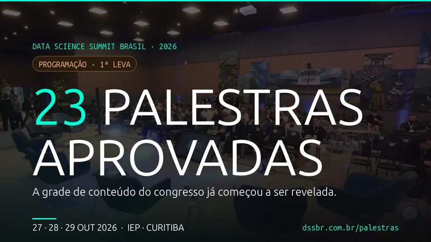 As primeiras palestras aprovadas do DSSBR 2026