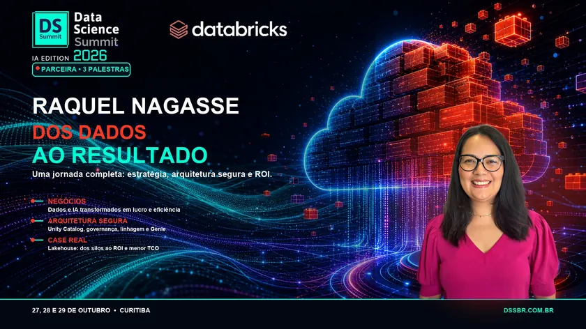 Raquel Nagasse leva a Databricks ao palco do DSSBR 2026